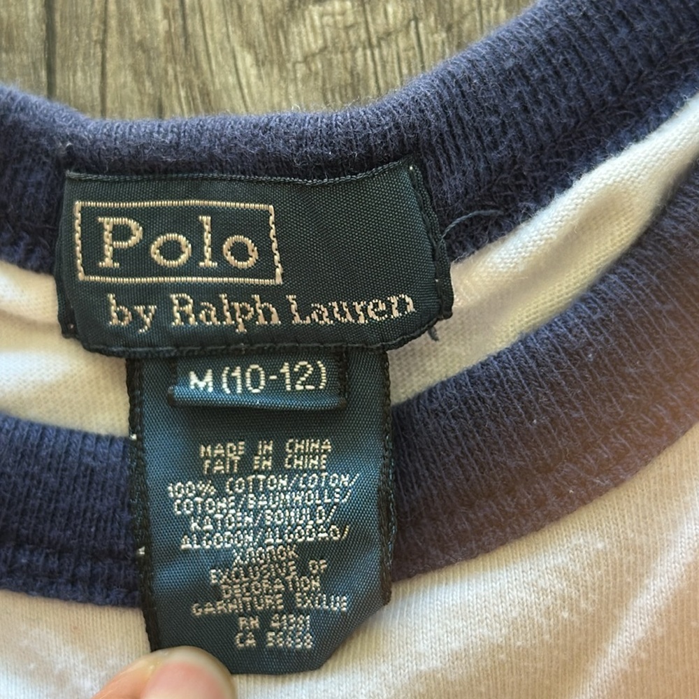 POLO BY RALPH LAUREN| boys American flag  t-shirt (10-12) M - Picture 3 of 6